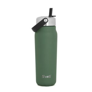 Explorer with Flip Straw Lid | 24oz Green Jasper