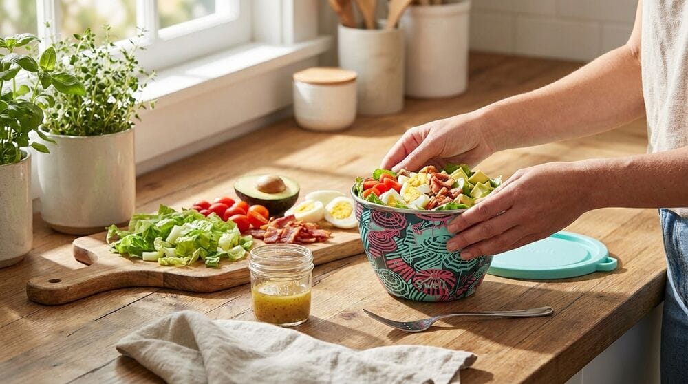 Salad Bowl Kit | 64oz - Image 13