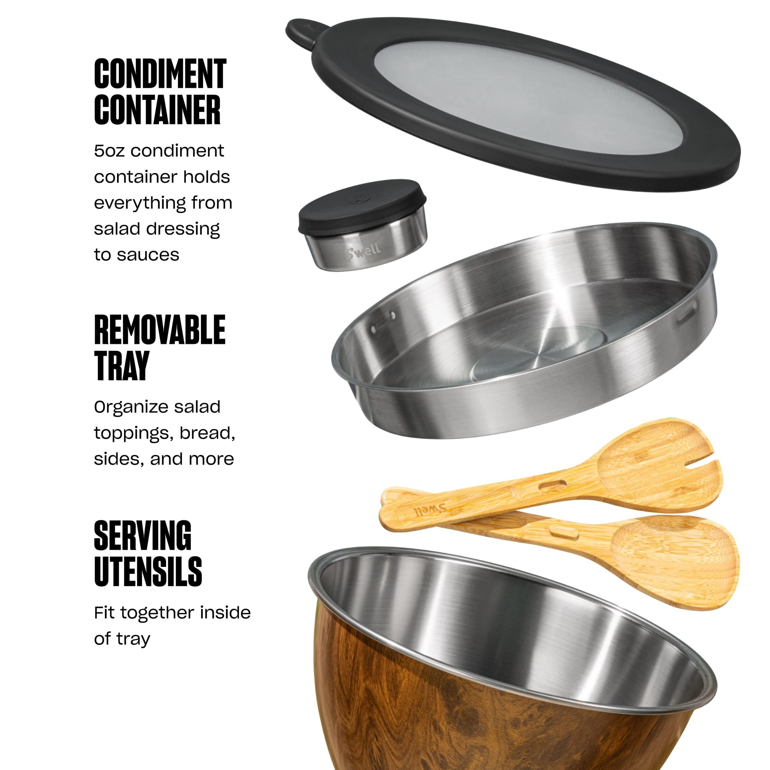 Salad Bowl Kit XL | 184oz Onyx - Image 11