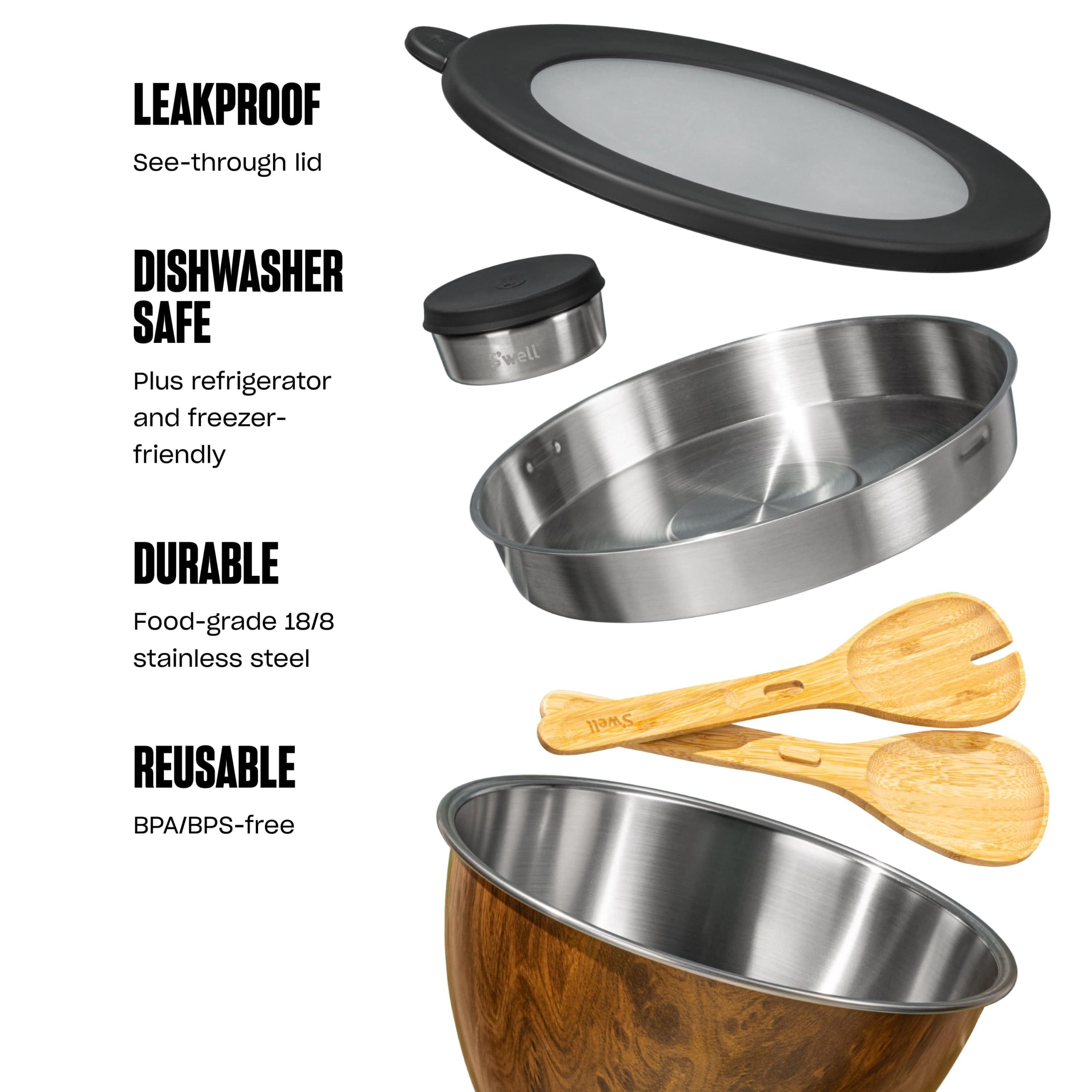 Salad Bowl Kit XL | 184oz - Image 25