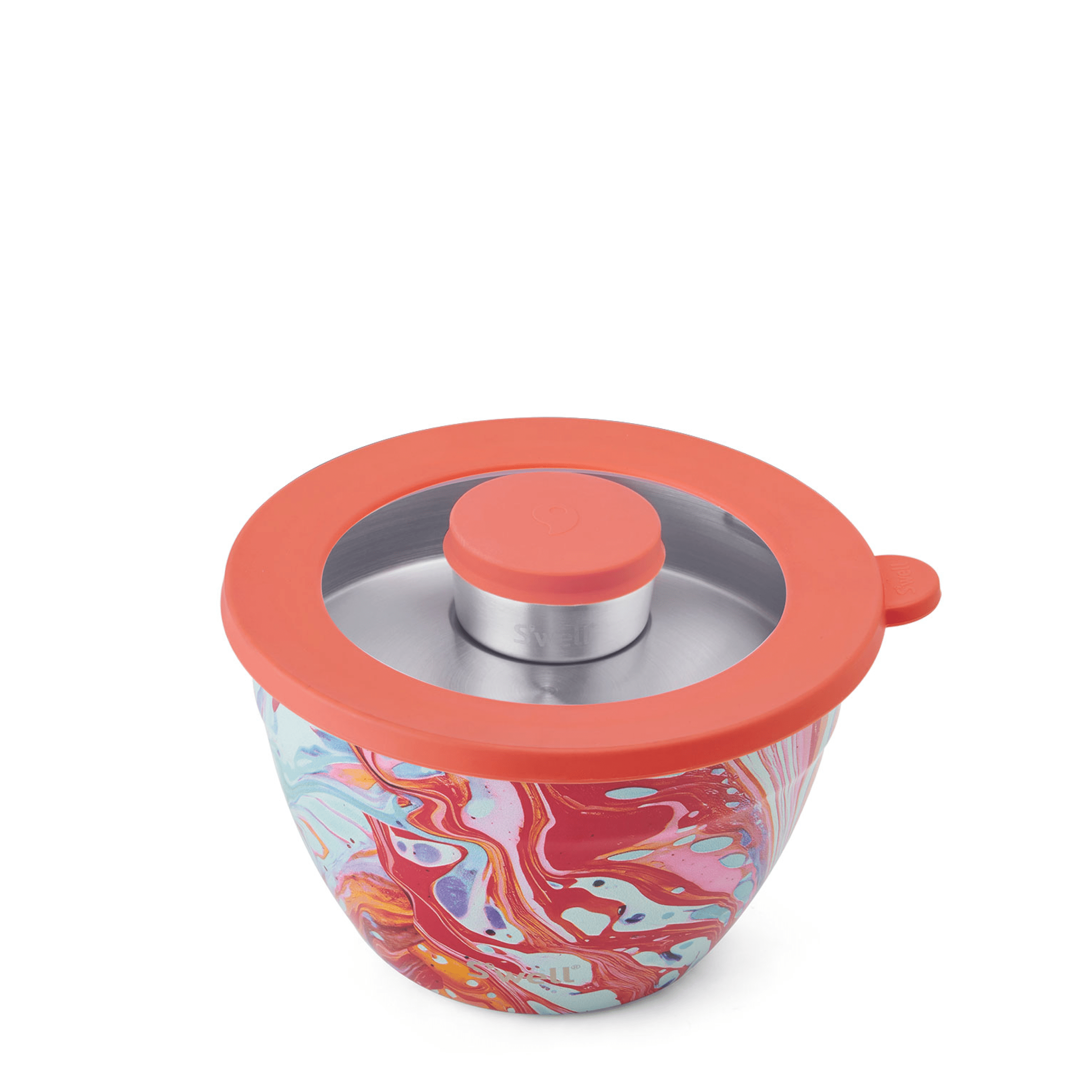 Salad Bowl Kit | 64oz Marble Swirl - Image 4