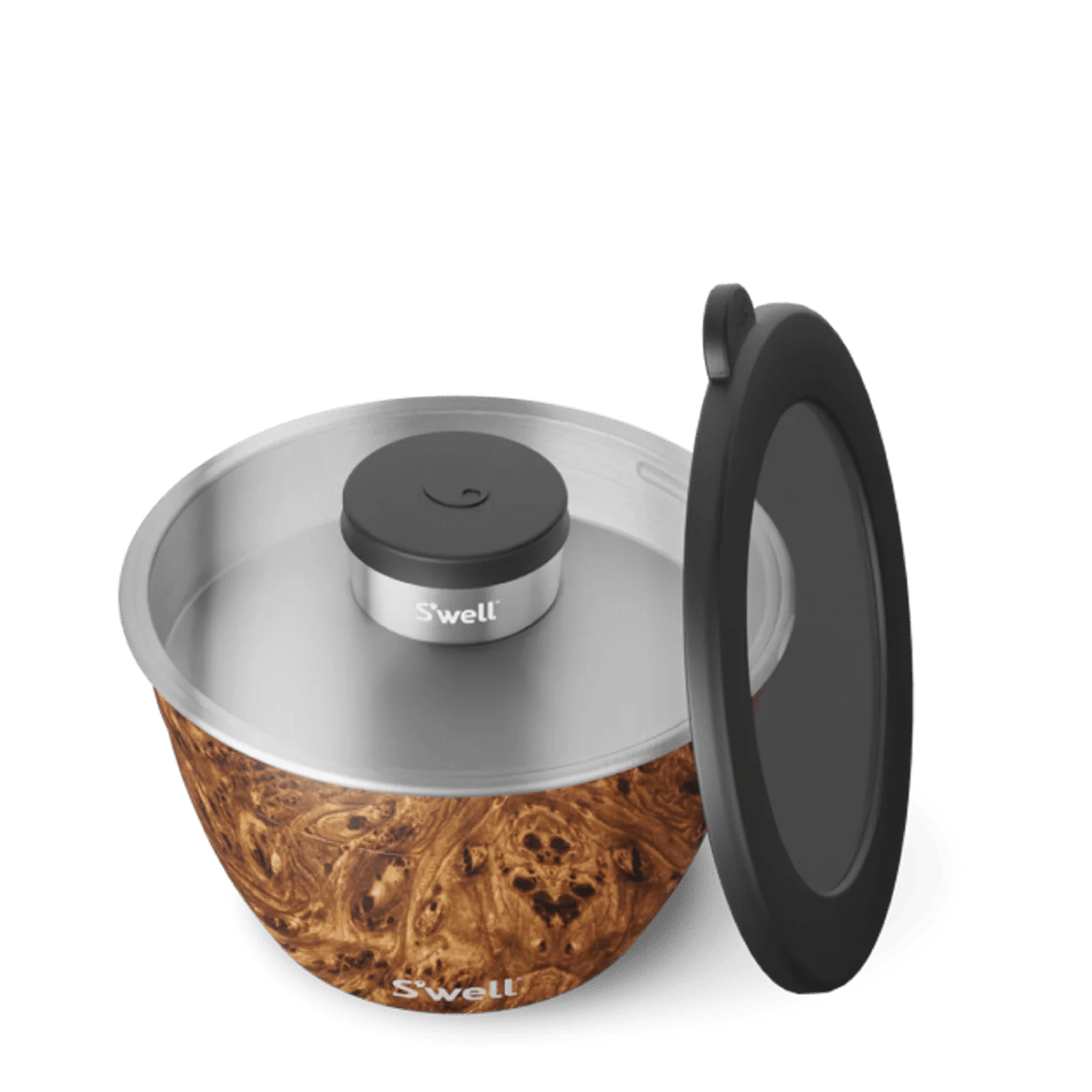 Salad Bowl Kit | 64oz Teakwood - Image 4