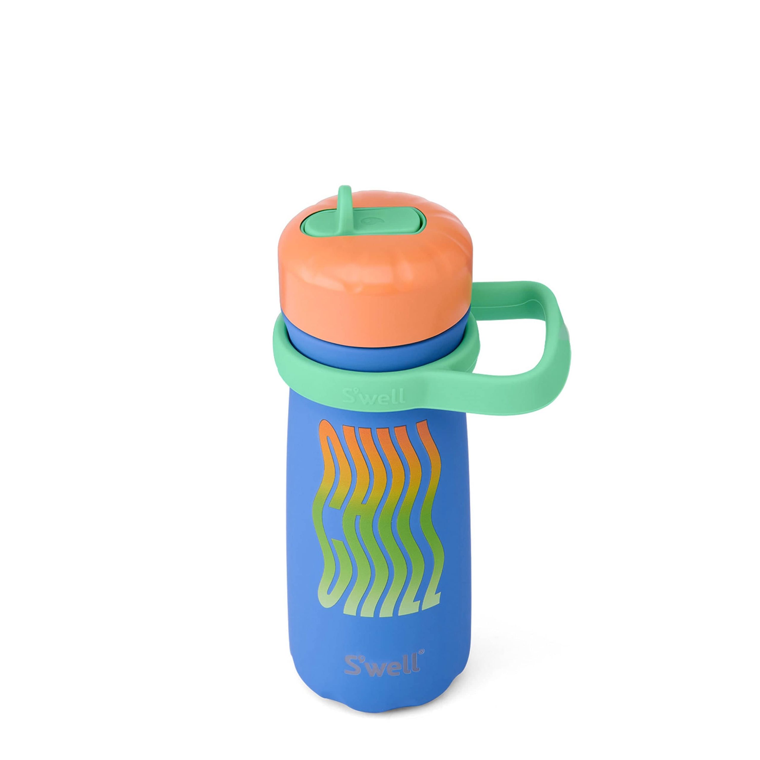 Traveler with Flip Straw Lid | 16oz Blue Chill - Image 4