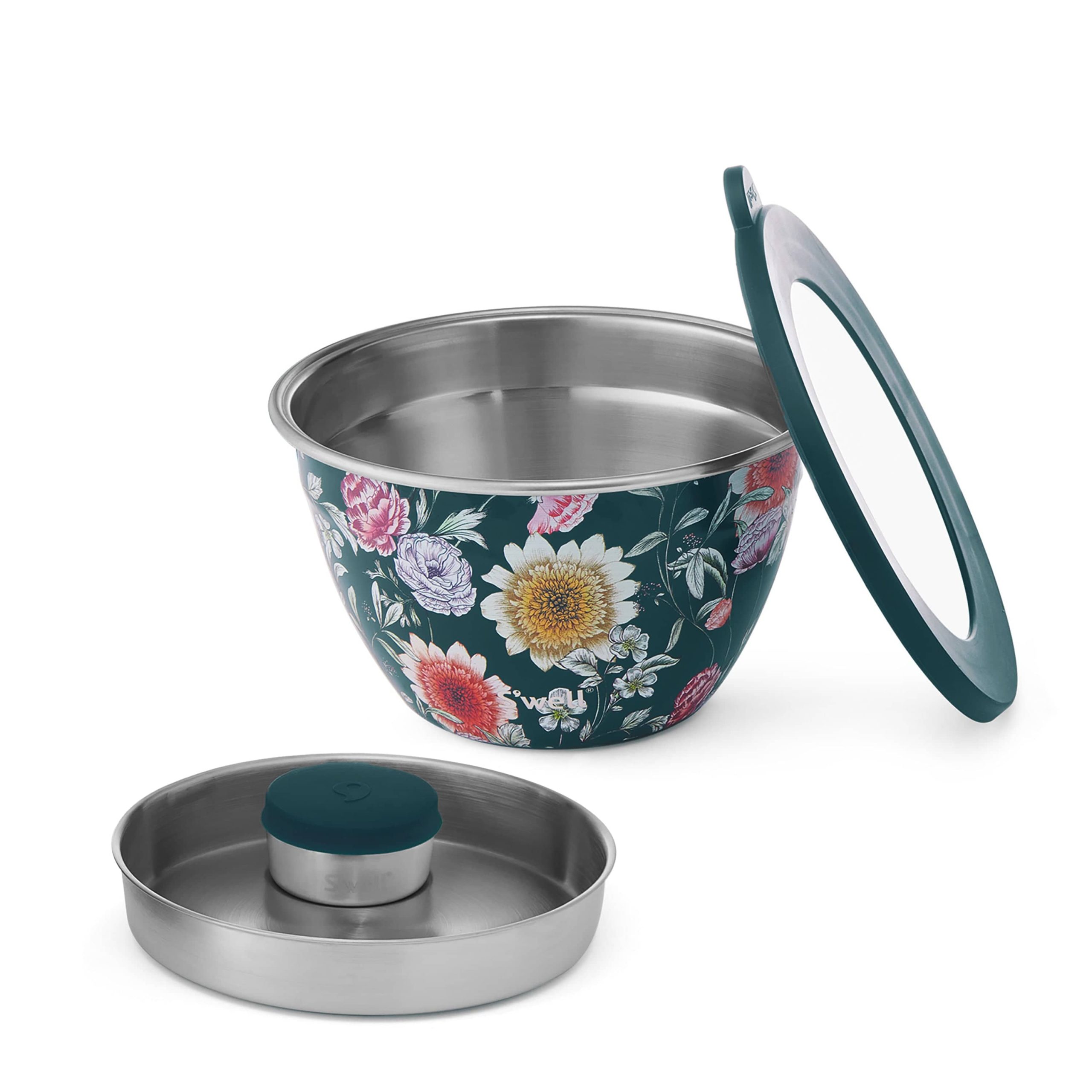 Salad Bowl Kit | 64oz Midnight Botanical - Image 3