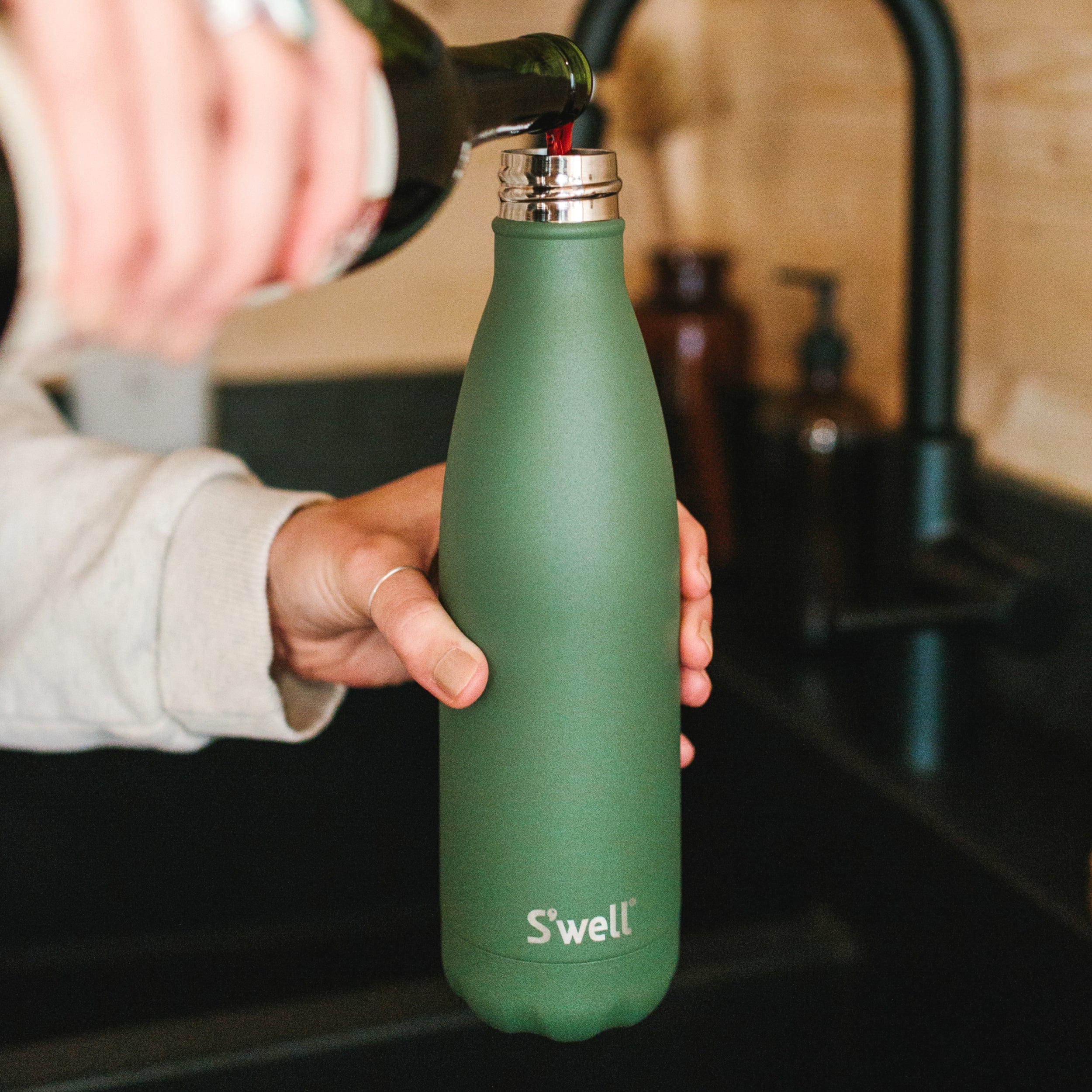 Original Bottle | 17oz Green Jasper - Image 2
