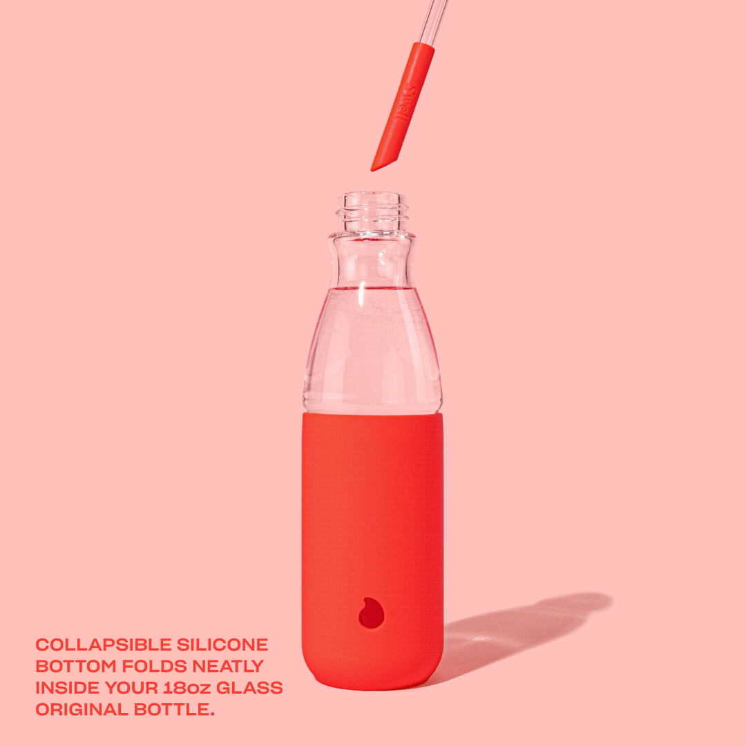 Glass Original Bottle | 18oz Radiant Coral - Image 7